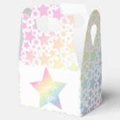 Ballotins Pastel Rainbow Stars Baby shower Simple Moderne (Ouvert)