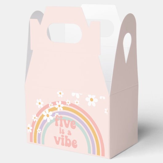 Ballotins Pastel Retro Rainbow avec Daisies Five est une Vib (Ouvert)