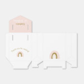 Ballotins Pastel Rose Cute Boho Arc-en-ciel Premier annivers (Déplié)