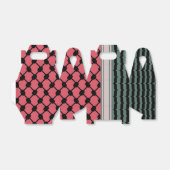 Ballotins Pastèque palestinienne Hatta Keffiyeh Kufiya Folk (Déplié)