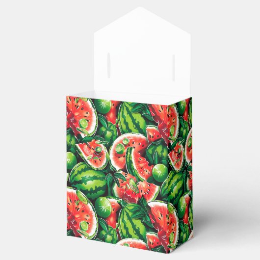 Ballotins pastèques, chaux, feuilles de pastèque, petite cha (Ouvert)