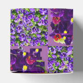 Ballotins Patchwork en Pansons Violettes, (Haut)