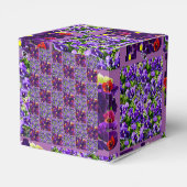 Ballotins Patchwork en Pansons Violettes, (Arrière)