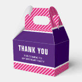 Ballotins Patinage à rouleaux de patinage rose fête d'annive (Arrière)