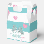 Ballotins Patinage à rouleaux Pastel Anniversaire Merci (Ouvert)