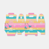 Ballotins Patinage à roulettes rétro arc-en-ciel Anniversair (Déplié)