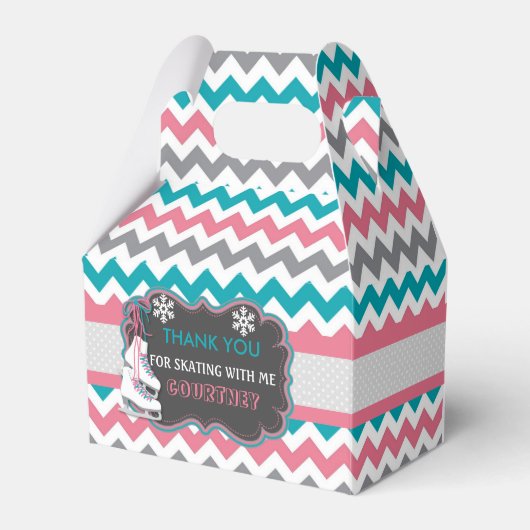 Ballotins Patinage hivernal Anniversaire Merci (Verso)