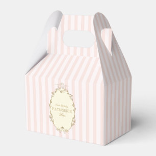 Ballotins Pâtisserie française parisienne vintage rose paste