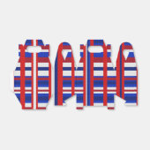Ballotins Patriote plaid (Déplié)