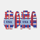 Ballotins Patriote plaid USA (Déplié)