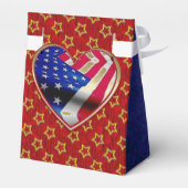 Ballotins Patriotic DesignParty Favor et boîte cadeau (Arrière)