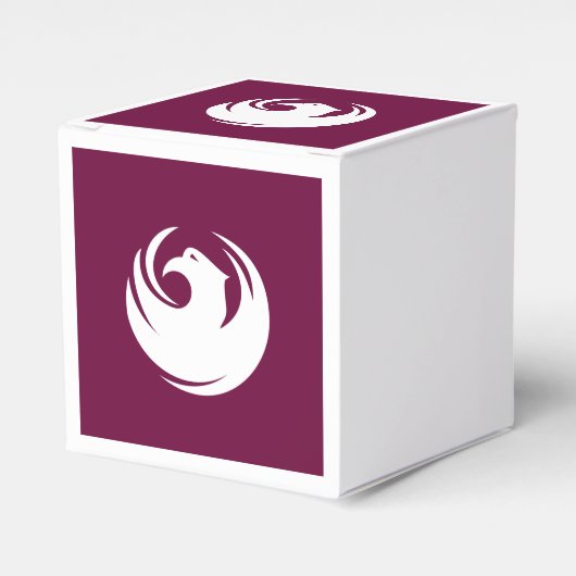 Ballotins Patriotic favor box with Flag of Phoenix City (Verso)