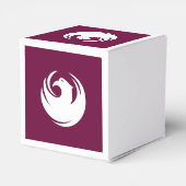 Ballotins Patriotic favor box with Flag of Phoenix City (Arrière)