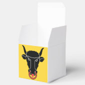 Ballotins Patriotic favor box with Flag of Uri, Switzerland (Ouvert)