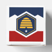 Ballotins Patriotic favor box with Flag of Utah, USA (Haut)