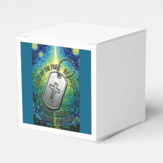 Ballotins Patriotic Military Christian Dog Tag Free Land