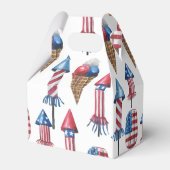 Ballotins Patriotique Firecracker Popsicles 4 juillet (Arrière)