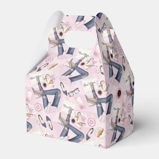 Ballotins Patron de fille tiré à la main (Arrière)