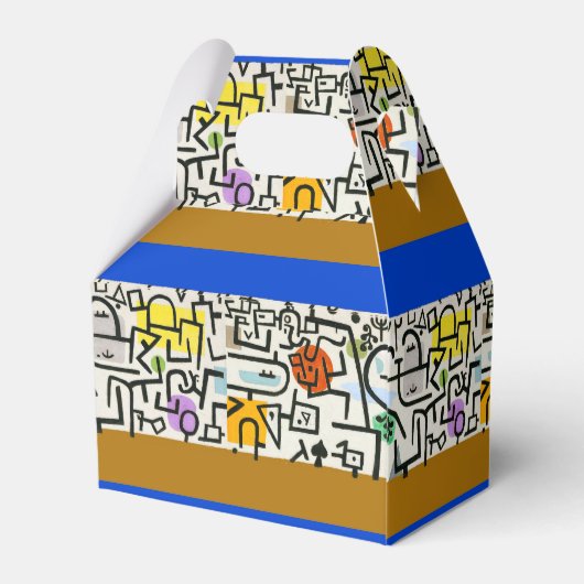 Ballotins Paul Klee Rich Harbour Expressionnisme Abstrait (Arrière)