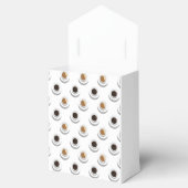 Ballotins Pause café. sac cadeau moyen (Ouvert)