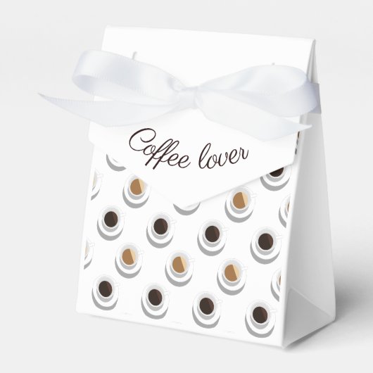 Ballotins Pause café. sac cadeau moyen (Verso)