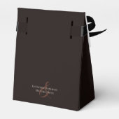 Ballotins Pays élégant moderne Ouest- Floral (Arrière)