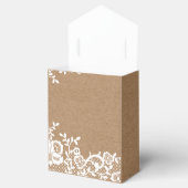 Ballotins Pays Rustique Mariage de dentelle Merci (Ouvert)