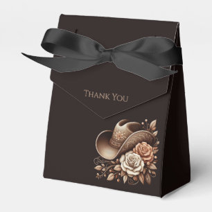 Ballotins Pays Western Cowgirl Casquette avec fleurs