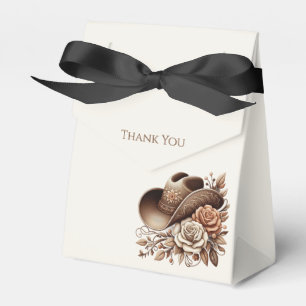 Ballotins Pays Western Cowgirl Casquette avec fleurs