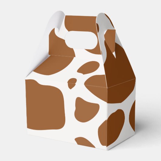 Ballotins Pays Western vache brune boîte de préférence (Arrière)