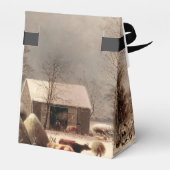 Ballotins Paysage agricole nostalgique en Ballotin d'hiver (Arrière)