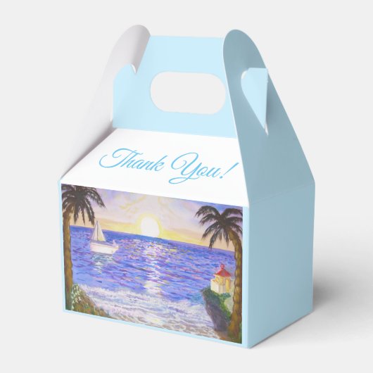 Ballotins Paysage de plage Merci (Verso)