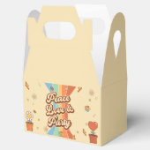 Ballotins Peace Love Party Retro Rainbow 6e anniversaire (Ouvert)