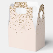 Ballotins Peach Blush Gold Glam Parties scintillant (Ouvert)