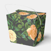 Ballotins Peach Dark Grey Mariage Rose Floral (Arrière)