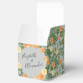 Ballotins Peach Grey Mariage Spring Floral (Ouvert)
