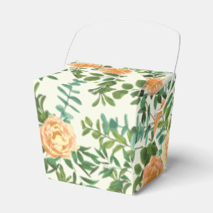 Ballotins Peach Ivory Mariage Rose Vintage