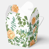 Ballotins Peach Peony & Rose Floral Mariage (Ouvert)