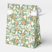 Ballotins Peach Peony & Rose Floral Mariage (Arrière)