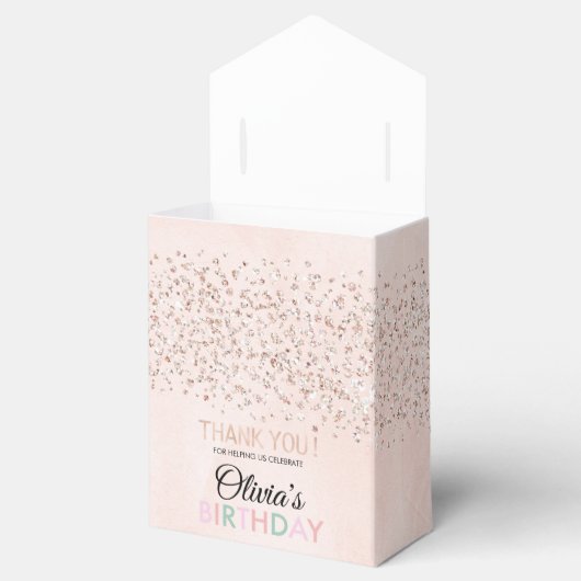 Ballotins Peachy Owl Faux Parties scintillant Party Favorise (Ouvert)