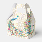 Ballotins Peacock Arabe motif Indien mariage faveur cadeau (Arrière)