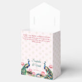 Ballotins Peacock lotus mariage indien faveurs (Ouvert)