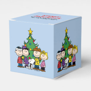 Ballotins Peanuts Le Gang autour de l'Arbre de Noël