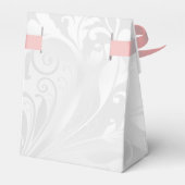 Ballotins Pearl Hearts & Roses Damask Wedding (Arrière)