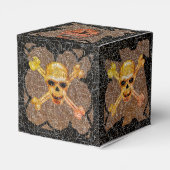 BALLOTINS PEAU PIRATE ANCIENNE TÊTE DE TRÉSOR (Arrière)