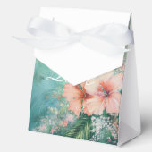 Ballotins Pêche tropicale Hibiscus blanc Amour floral (Recto)