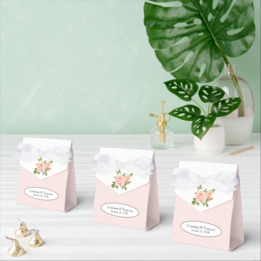 Ballotins Pêcher les Roses avec blanc (Multiple)