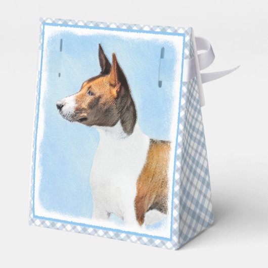 Ballotins Peinture Basenji - Belle Art Original (Arrière)