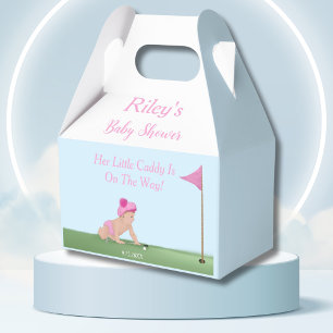Ballotins Peinture de bébé fille de golf Douce Caddy Baby Sh
