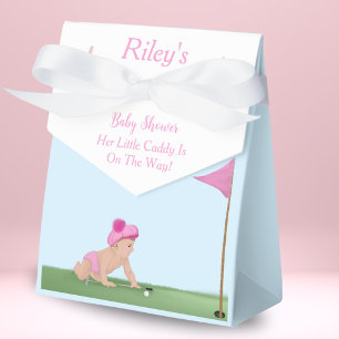 Ballotins Peinture de bébé fille de golf Douce Caddy Baby Sh